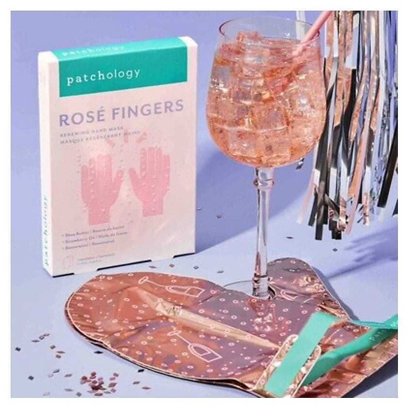 PATCHOLOGY Восстанавливающая маска для рук Rosé Fingers – фото 2
