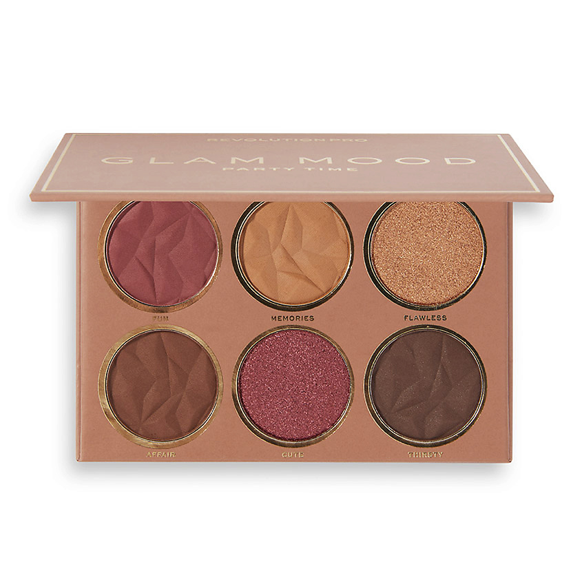 REVOLUTION PRO Палетка теней для век Glam Mood – фото 4