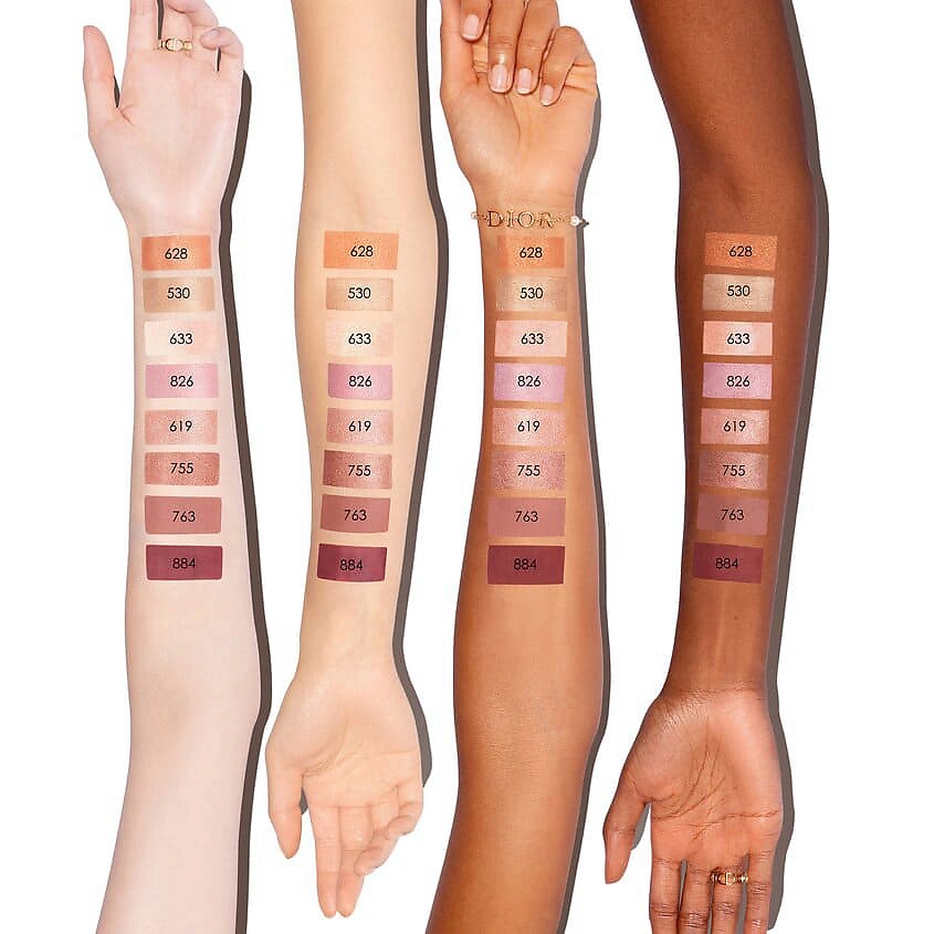 DIOR Тени для век с матовым финишем Diorshow Mono Couleur Matte, 884 Красный трафальгар, 2 г – фото 3