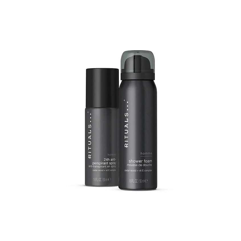 RITUALS... Набор средств для ухода за телом Homme Mini Set: Гель-пена для душа + Дезодорант-спрей – фото 2