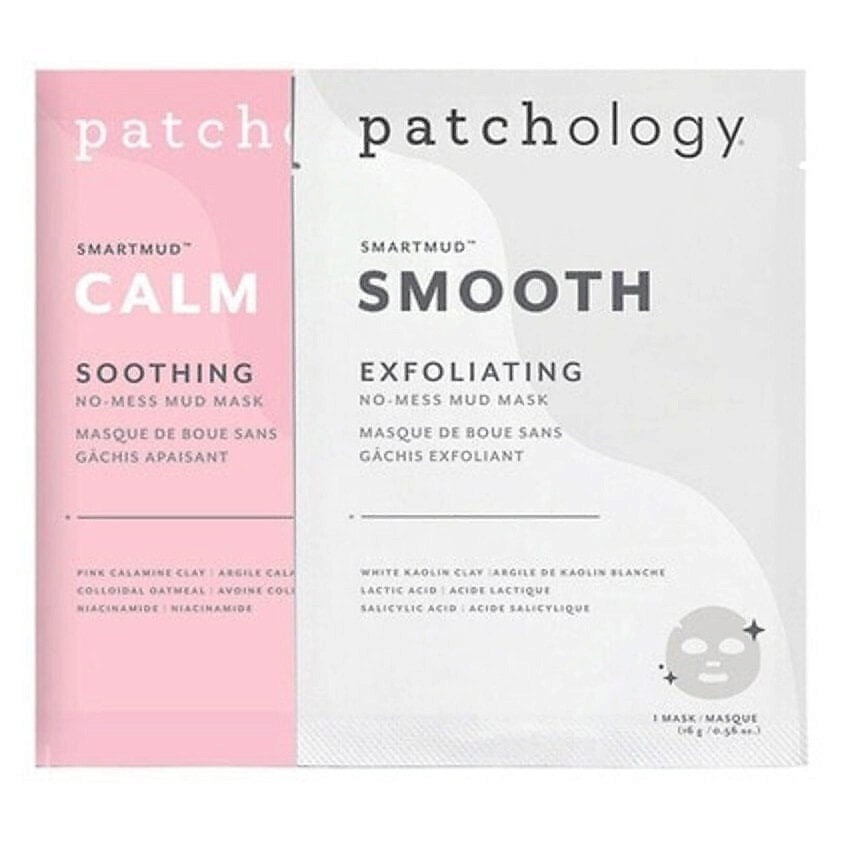 PATCHOLOGY Маски для лица Smart Mud Duo Smooth + Calm – фото 2