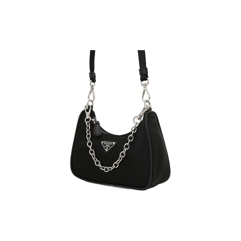 PRADA Сумка Re Edition Nylon Leather Shoulder Bag – фото 5