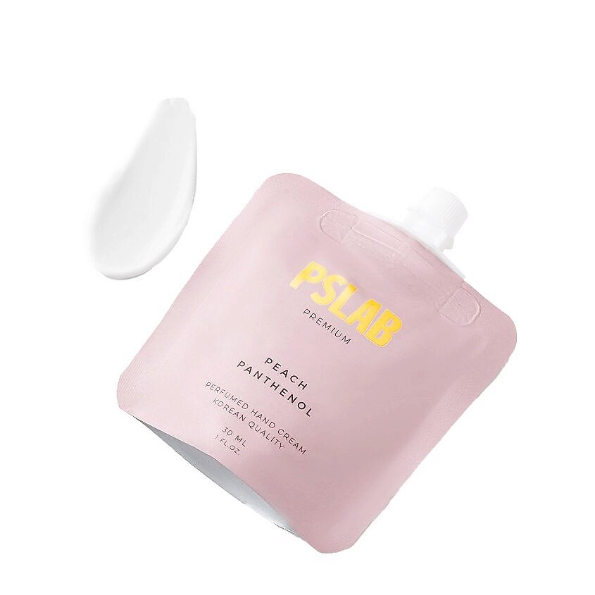 PS.LAB Парфюмированный крем для рук персик + пантенол Premium Peach Panthenol – фото 3