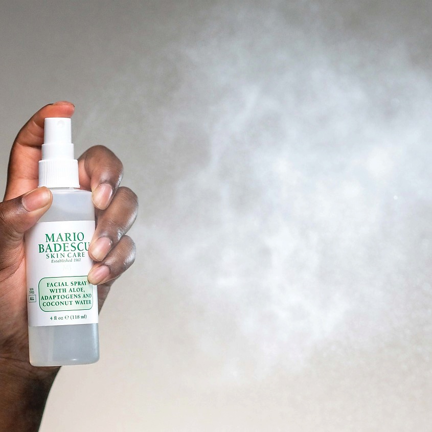 MARIO BADESCU Спрей для лица с экстрактом алоэ и кокосовой водой Facial Spray With Aloe Adaptogens And Coconut Water – фото 4