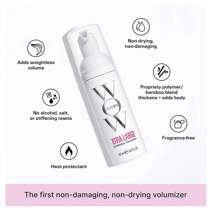 COLOR WOW Спрей для увеличения объема волос Xtra Large Bombshell Volumizer – фото 2