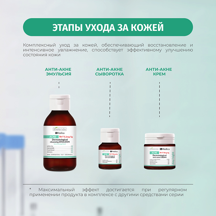 BIELENDA Сыворотка для лица DR MEDICA ACNE дерматологическая анти-акне – фото 6