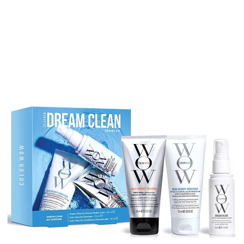 COLOR WOW Набор для ухода за волосами Dream Clean Travel Kit – фото 6