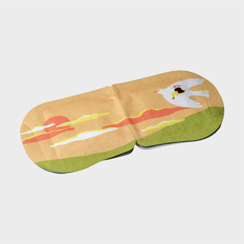 STEAMBASE DAILY EYEMASK SOFT SUNSET Паровая анти стресс аромо маска для глаз Мягкий закат – фото 3