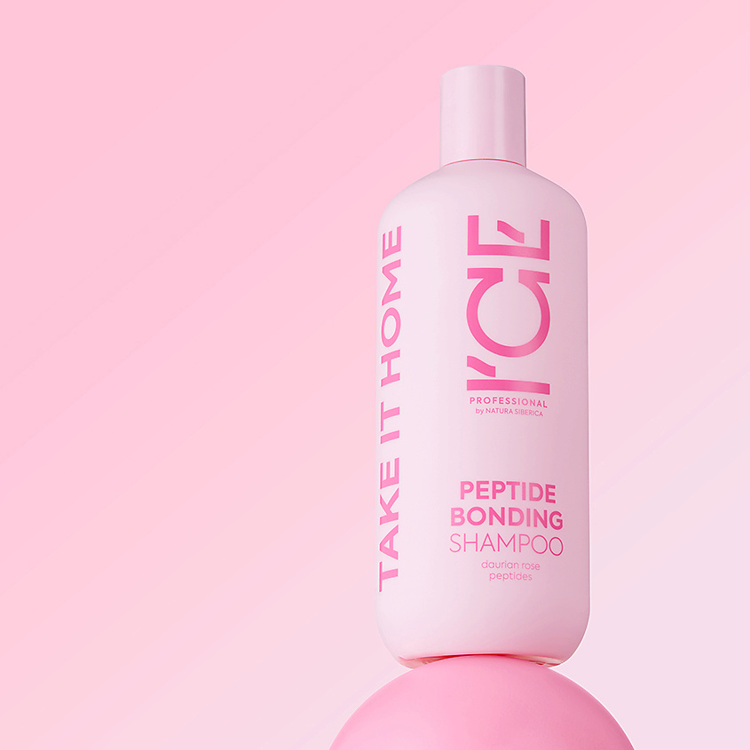 ICE BY NATURA SIBERICA Шампунь для экстремально повреждённых волос Peptide Bonding Shampoo, 400 мл – фото 4