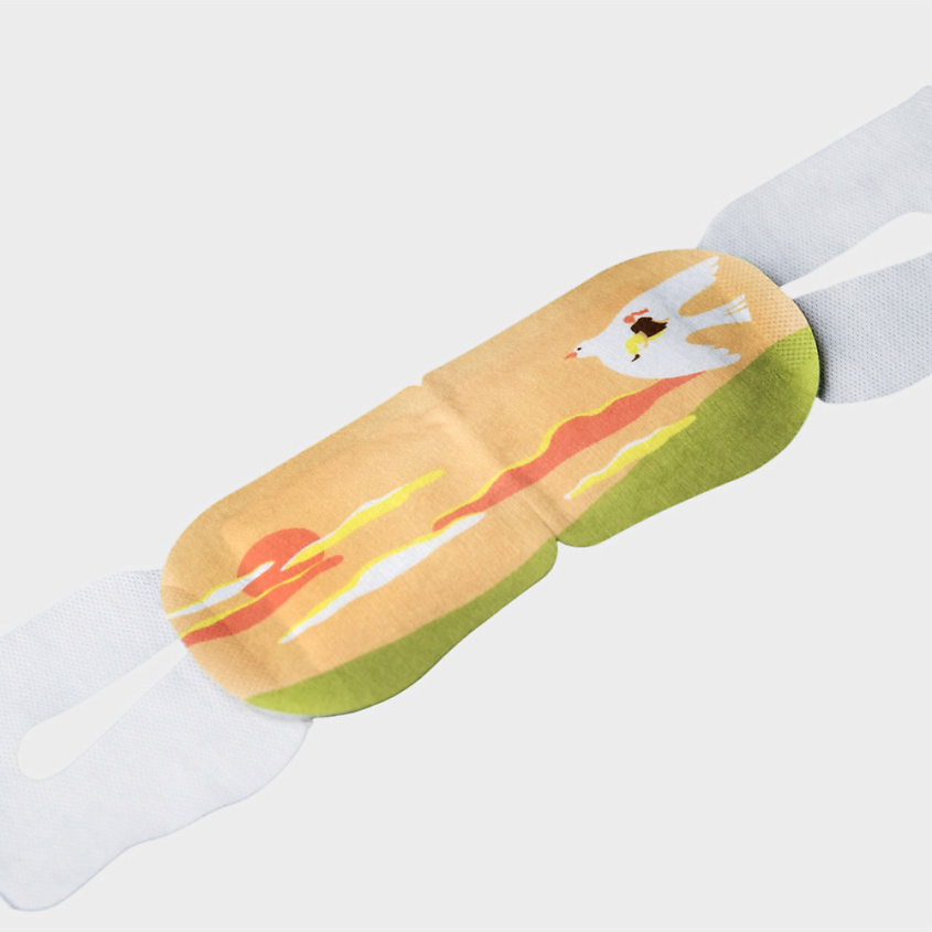 STEAMBASE DAILY EYEMASK SOFT SUNSET Паровая анти стресс аромо маска для глаз Мягкий закат – фото 4