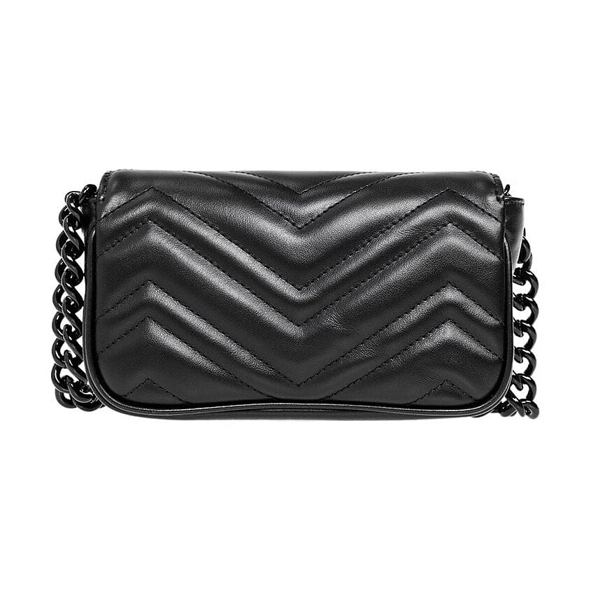 GUCCI Сумка GG Marmont Leather Resin Shoulder Bags Fanny Pack (Basic Set+Box+Shopping Bag) – фото 2