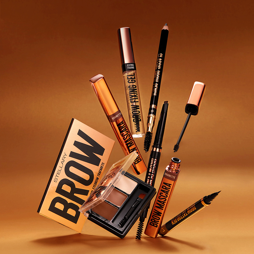 STELLARY Карандаш для бровей с аппликатором Eyebrow Pencil – фото 10