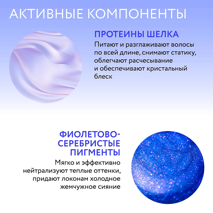 OLLIN PROFESSIONAL Антижелтый бальзам для волос Anti-Yellow – фото 3