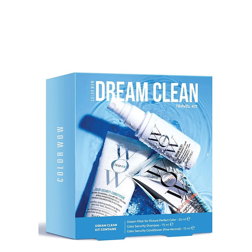 COLOR WOW Набор для ухода за волосами Dream Clean Travel Kit – фото 5