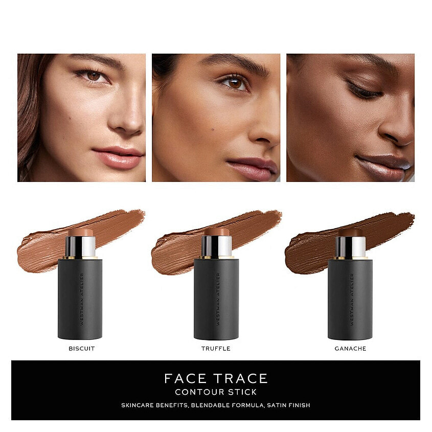 WESTMAN ATELIER Мини стик для контуринга Petite Face Trace Contour Stick – фото 3