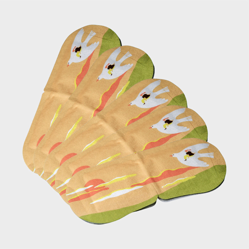 STEAMBASE DAILY EYEMASK SOFT SUNSET Паровая анти стресс аромо маска для глаз Мягкий закат – фото 2