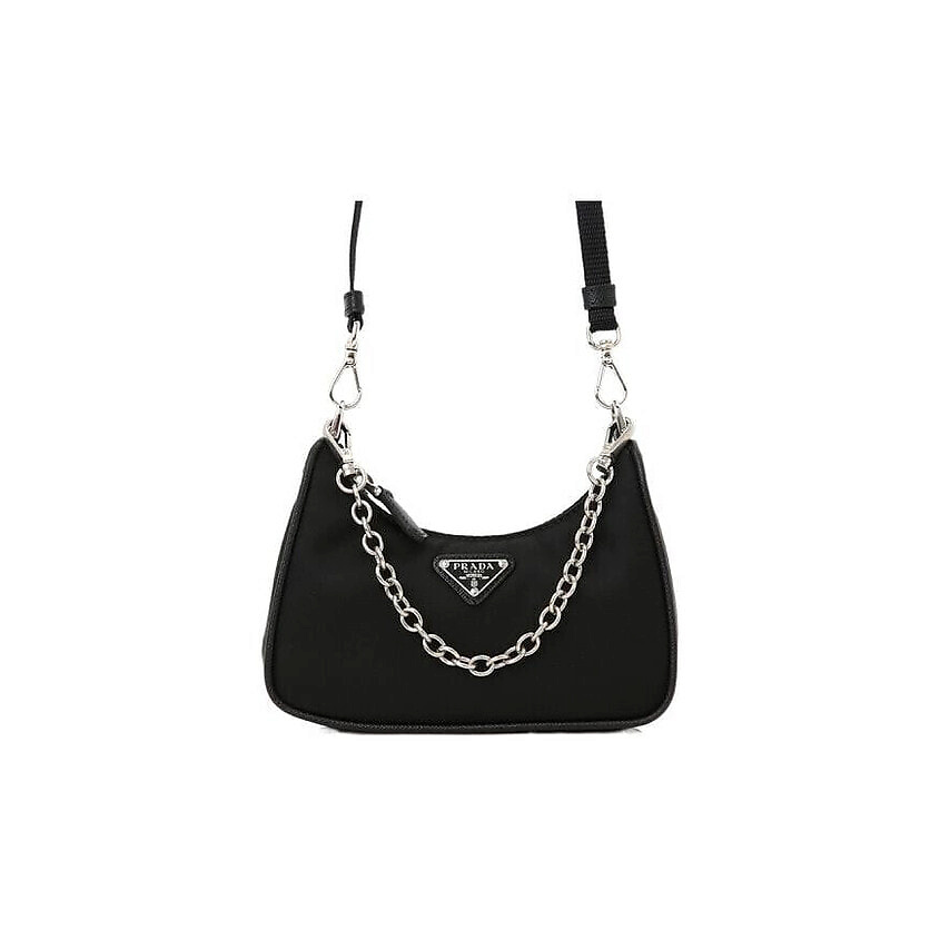 PRADA Сумка Re Edition Nylon Leather Shoulder Bag – фото 2