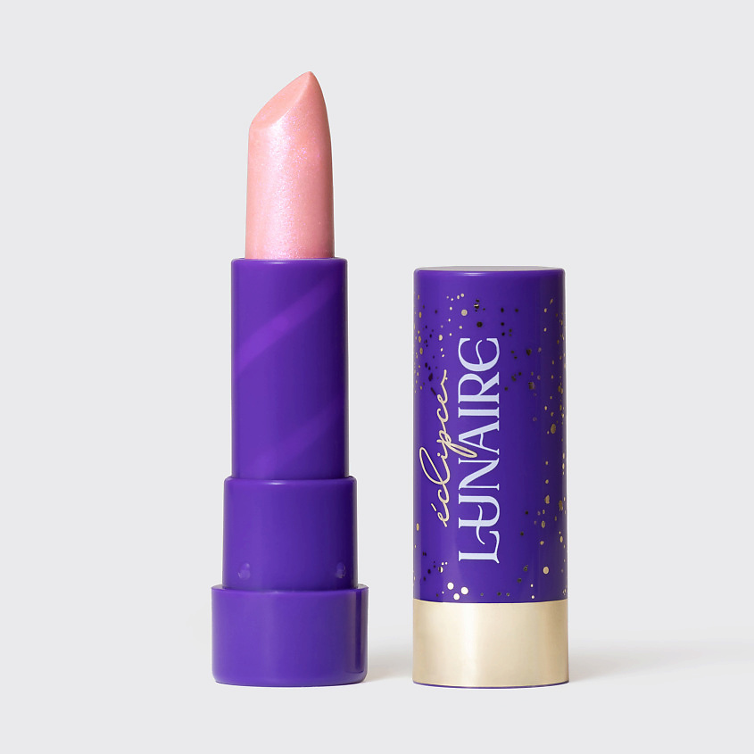 VIVIENNE SABO Помада-бальзам для губ Éclipsé lunaire, № 2 нежно-розовый, с розовыми, золотыми, персиковыми искрами, 4 г – фото 5