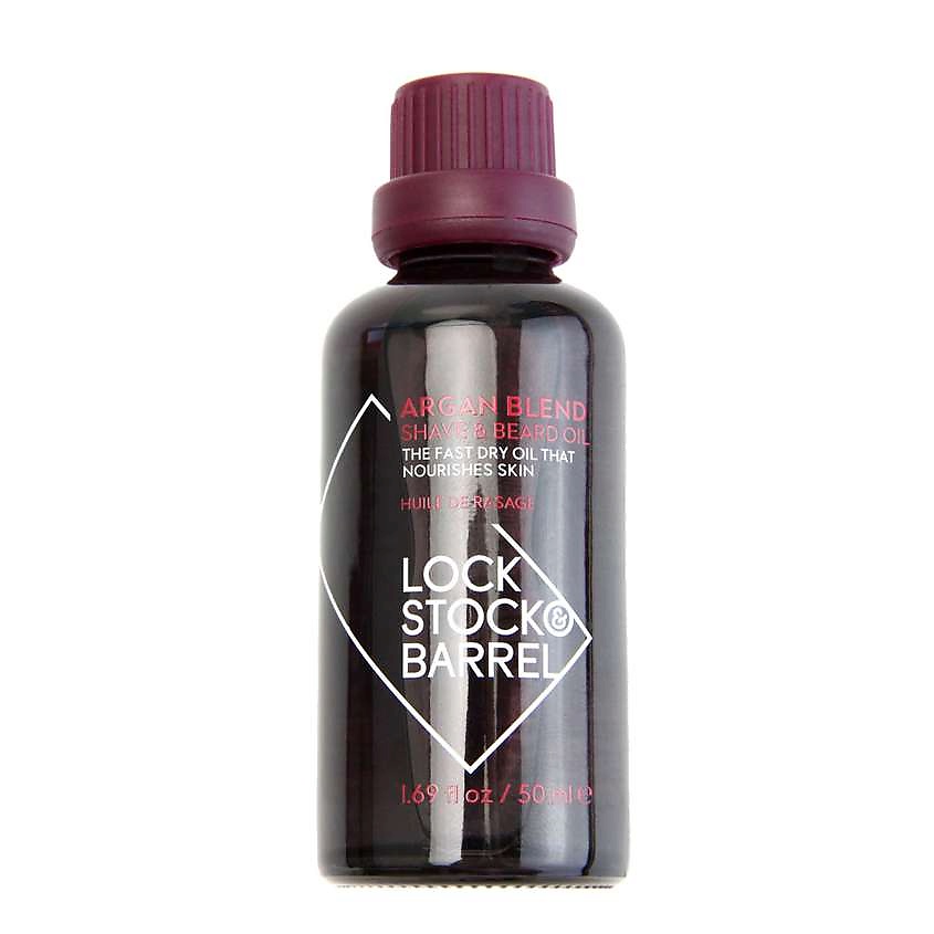 LOCK STOCK & BARREL Аргановое масло для бритья и ухода за бородой Argan Blend Shave Oil – фото 2