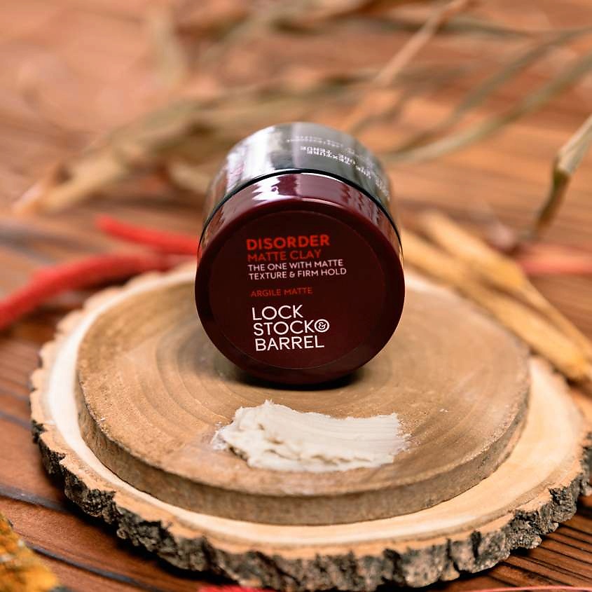 LOCK STOCK & BARREL Жесткая глина Disorder Matte Clay – фото 2