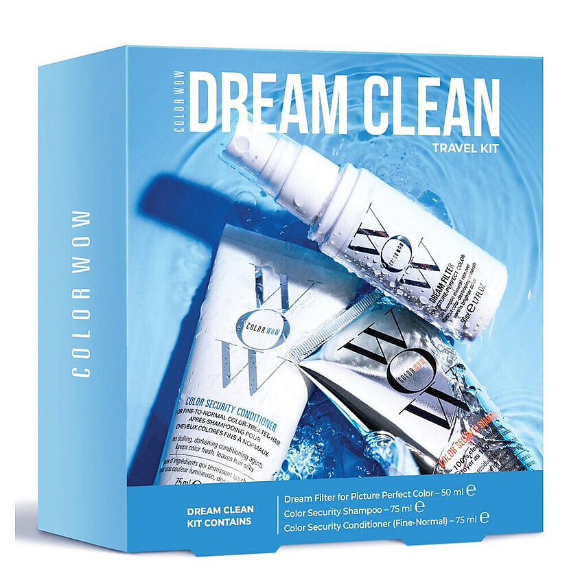 COLOR WOW Набор для ухода за волосами Dream Clean Travel Kit – фото 8