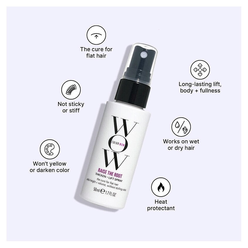 COLOR WOW Спрей для укладки волос Raise the Root Thicken + Lift Spray – фото 4