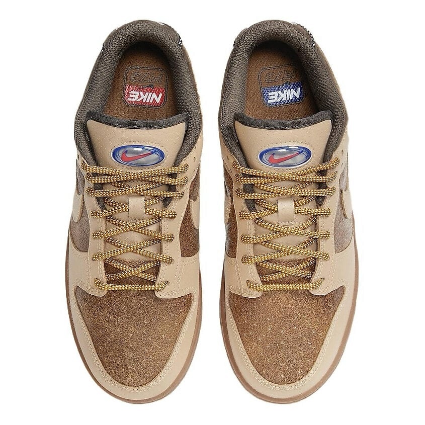 NIKE Кроссовки Dunk Low Lx Hemp Light British Tan Gum – фото 5