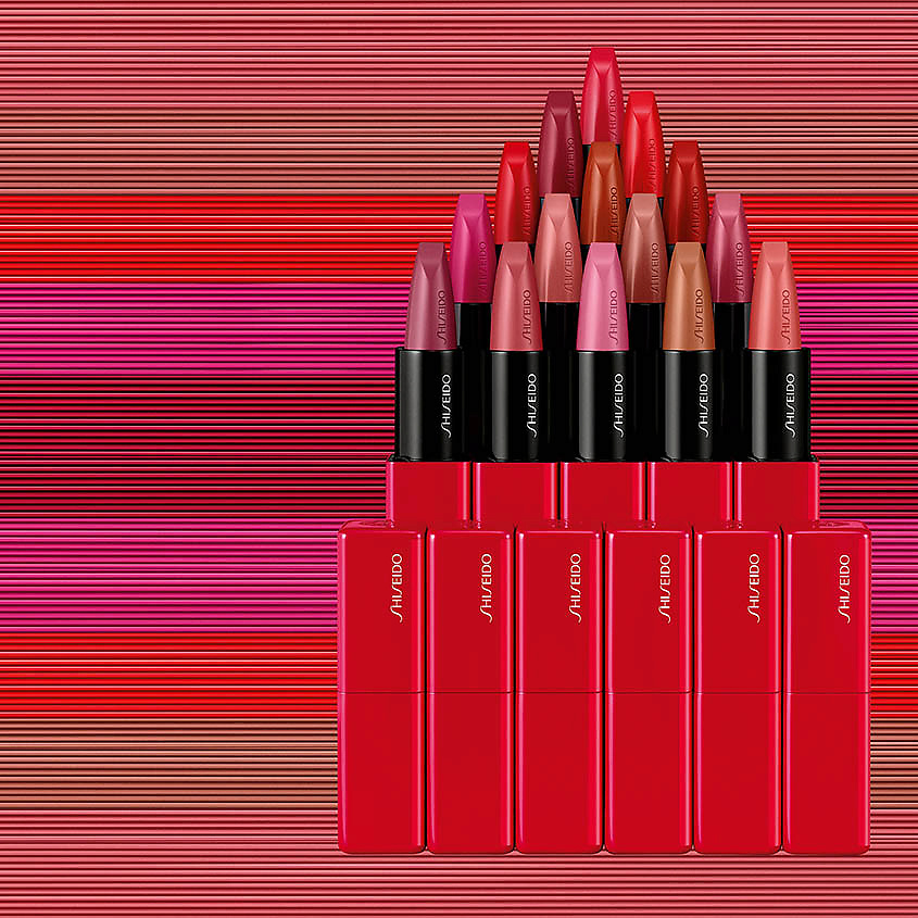 SHISEIDO Помада для губ Technosatin Gel, № 405, Playback, 3,3 г – фото 3