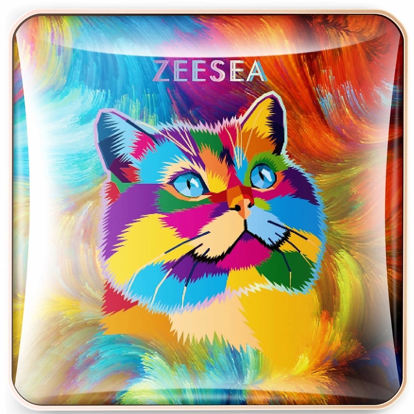 ZEESEA Тени для век Tipsy Kitty Eyeshadow Quad – фото 2