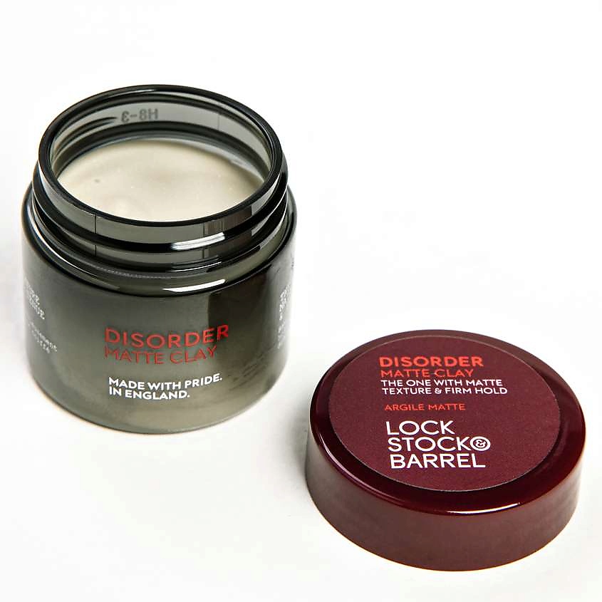 LOCK STOCK & BARREL Жесткая глина Disorder Matte Clay – фото 5