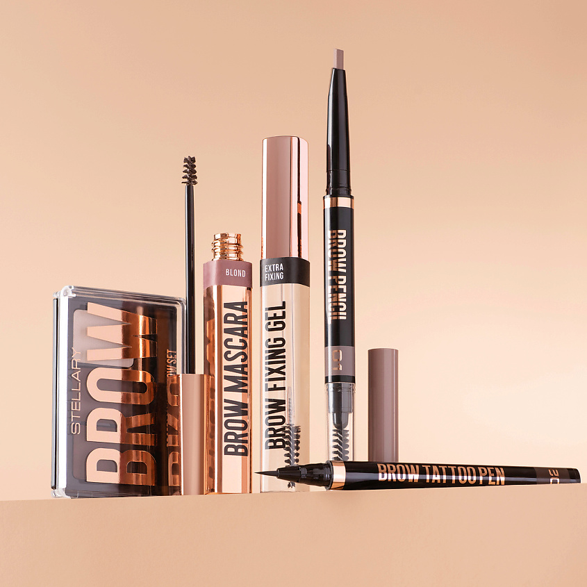 STELLARY Карандаш для бровей с аппликатором Eyebrow Pencil – фото 4