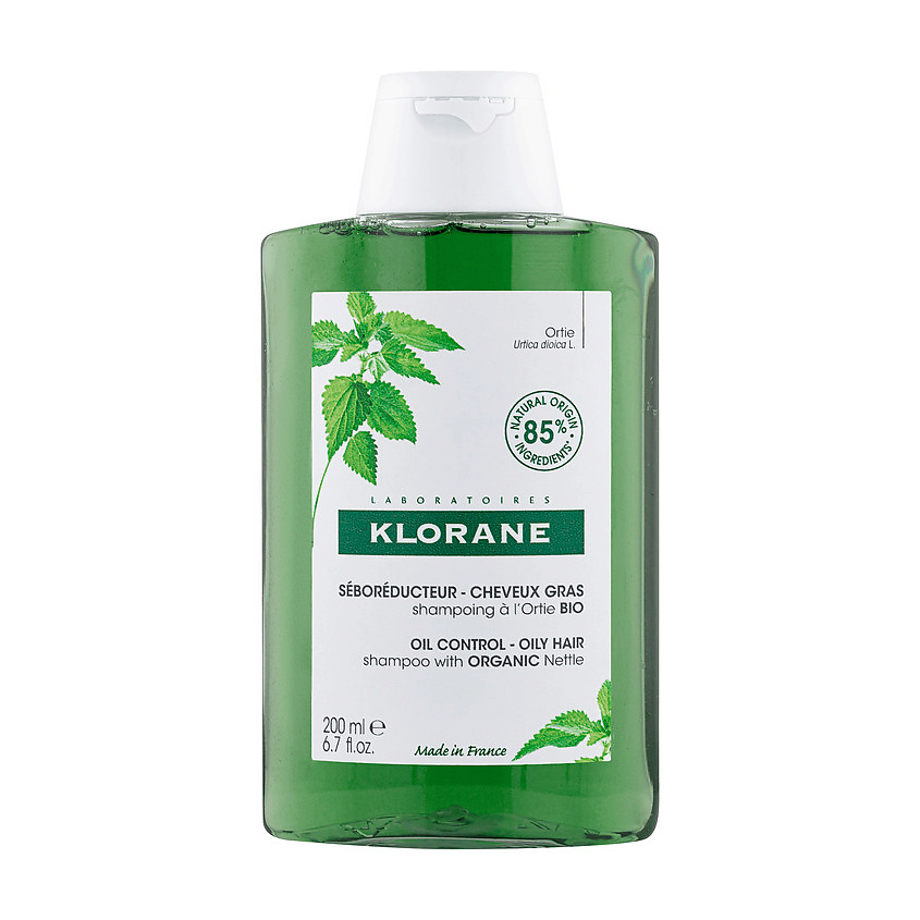 KLORANE Шампунь с органическим экстрактом Крапивы Oil Control Shampoo – фото 1