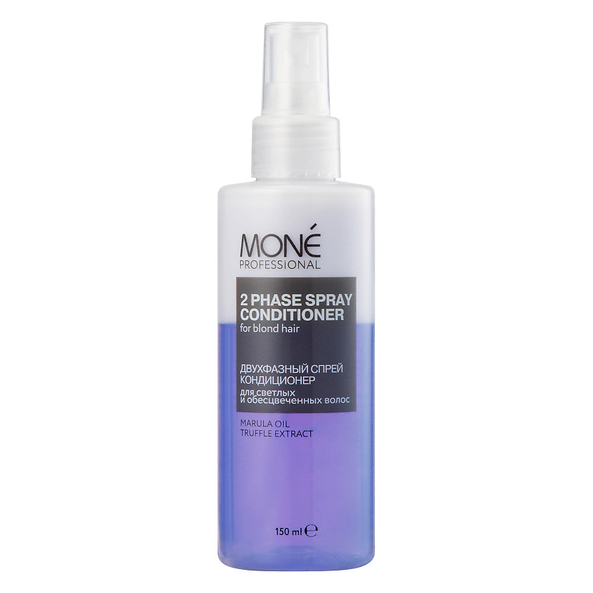 MONE PROFESSIONAL Спрей кондиционер двухфазный для обесцвеченных волос Top Color Care – фото 1