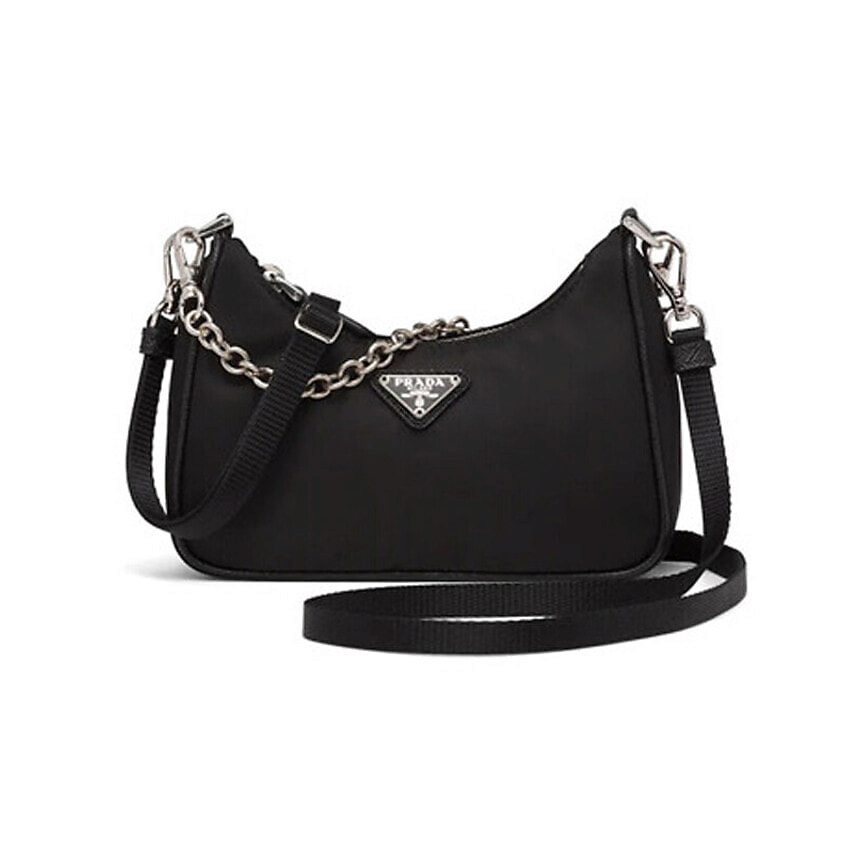 PRADA Сумка Re Edition Nylon Leather Shoulder Bag – фото 1