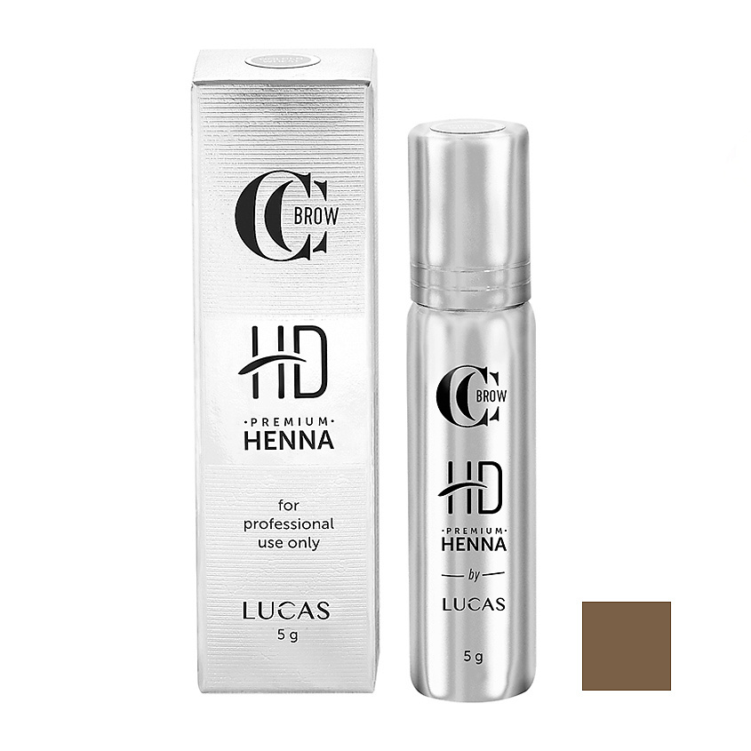 LUCAS Хна для бровей CC Brow HD Premium Henna – фото 2