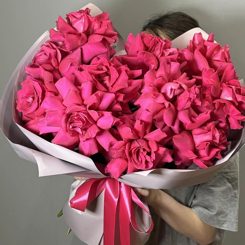 VLSHBN FLOWERS STATE Монобукет из Французских ярких роз – фото 1