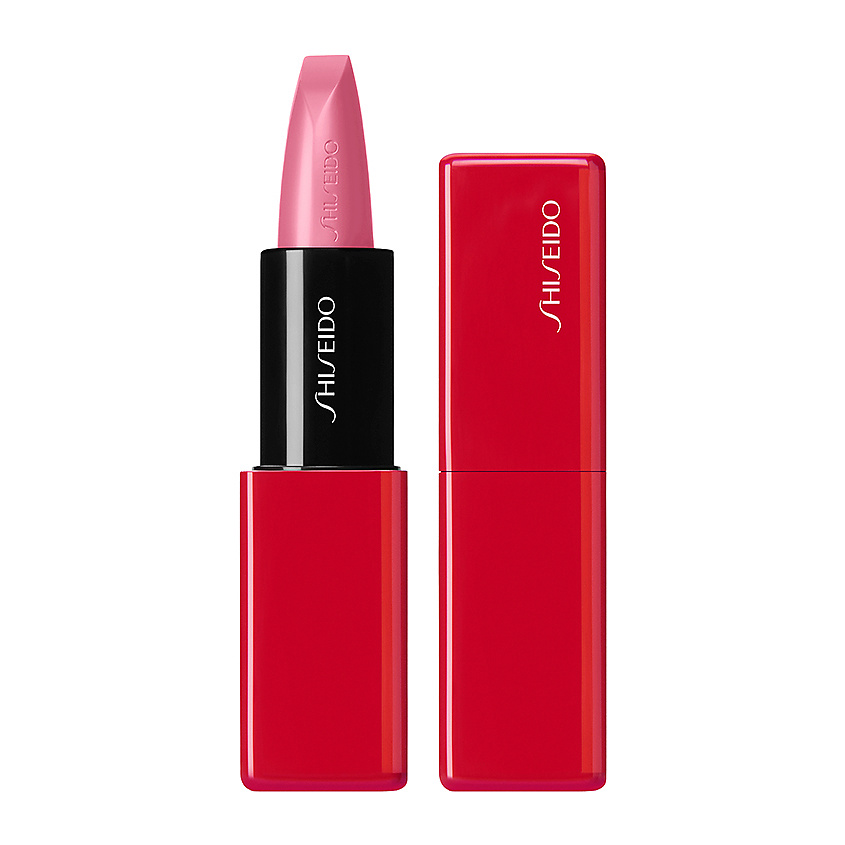 SHISEIDO Помада для губ Technosatin Gel, № 407, Pulsar Pink, 3,3 г – фото 1
