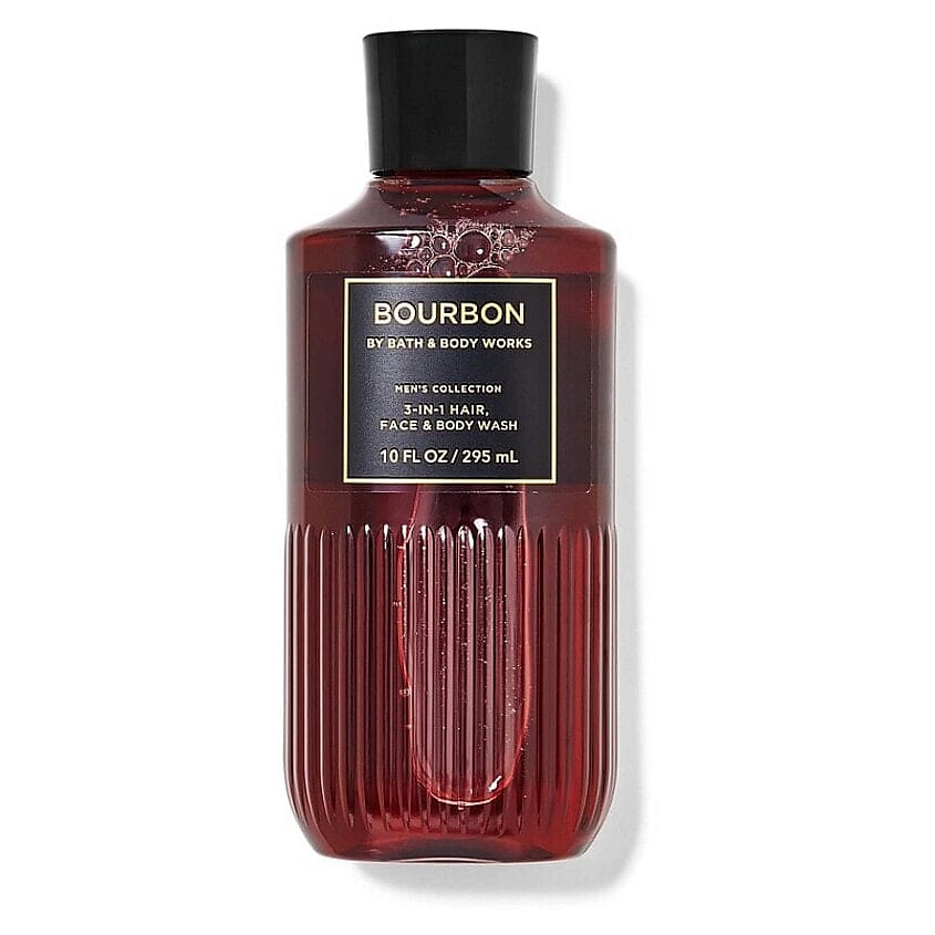 BATH & BODY WORKS Гель для душа Bourbon 3-in-1 Hair, Face & Body Wash – фото 1
