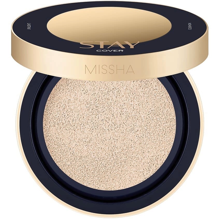 MISSHA Тональный кушон Stay Cushion "Бархатистое покрытие" – фото 1
