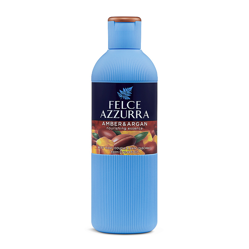 FELCE AZZURRA Гель для душа Амбра и Аргановое масло Amber & Argan Nourishing Essence – фото 2