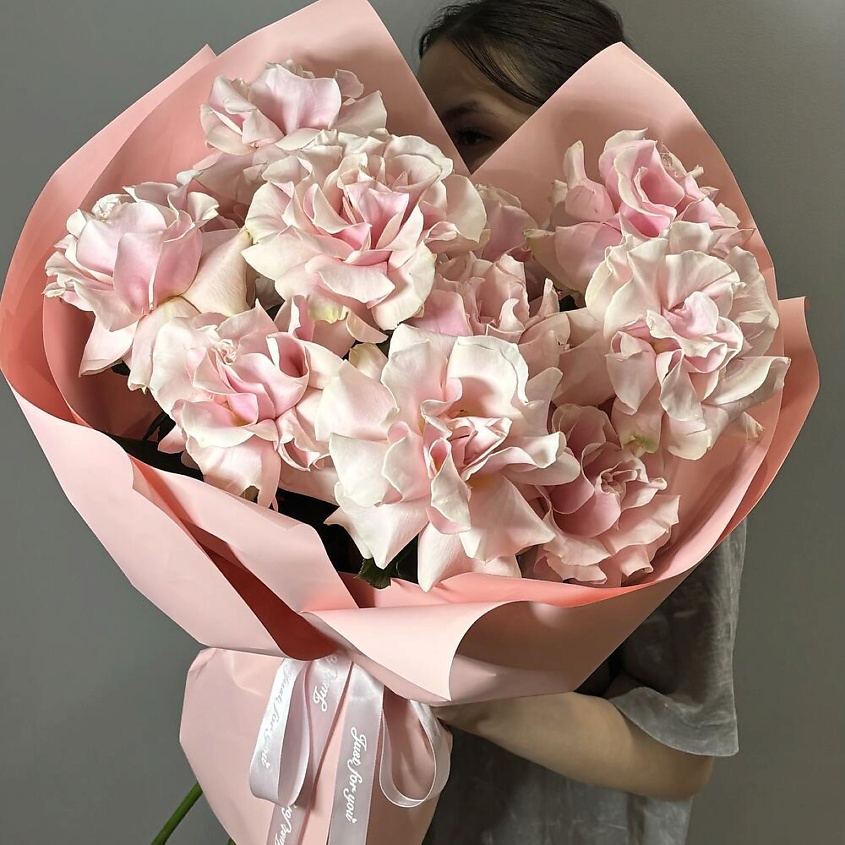 VLSHBN FLOWERS STATE Монобукет из Французских нежных роз – фото 1