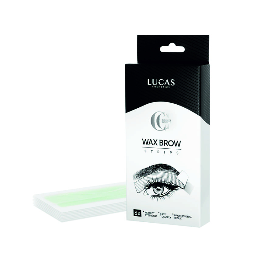 LUCAS Набор восковых полосок для коррекции бровей WAX BROW STRIPS CC Brow – фото 2