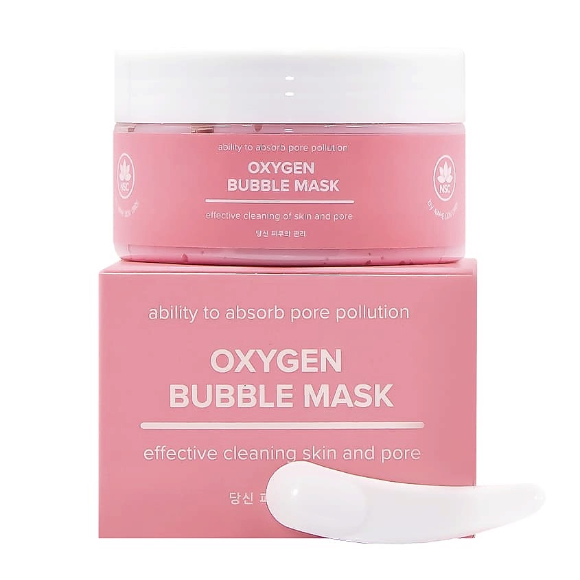 NAME SKIN CARE Маска пузырьковая очищающая с молочной кислотой Oxygen Bubble Mask – фото 1