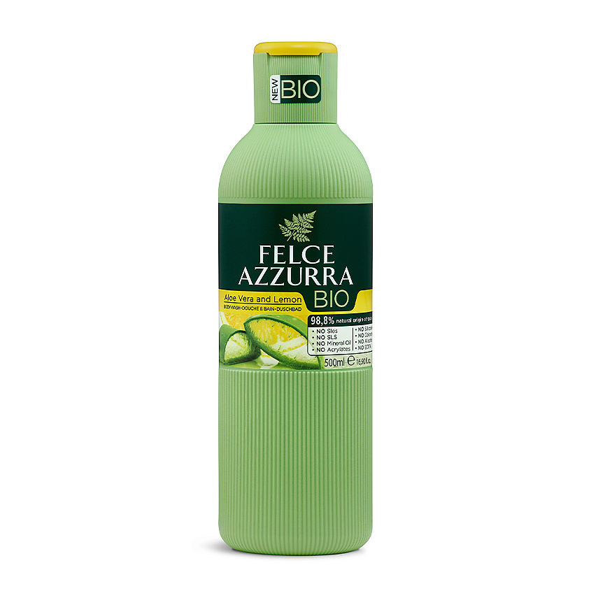 FELCE AZZURRA Био Гель для душа Алоэ и Лимон Bio Aloe Vera and Lemon – фото 2