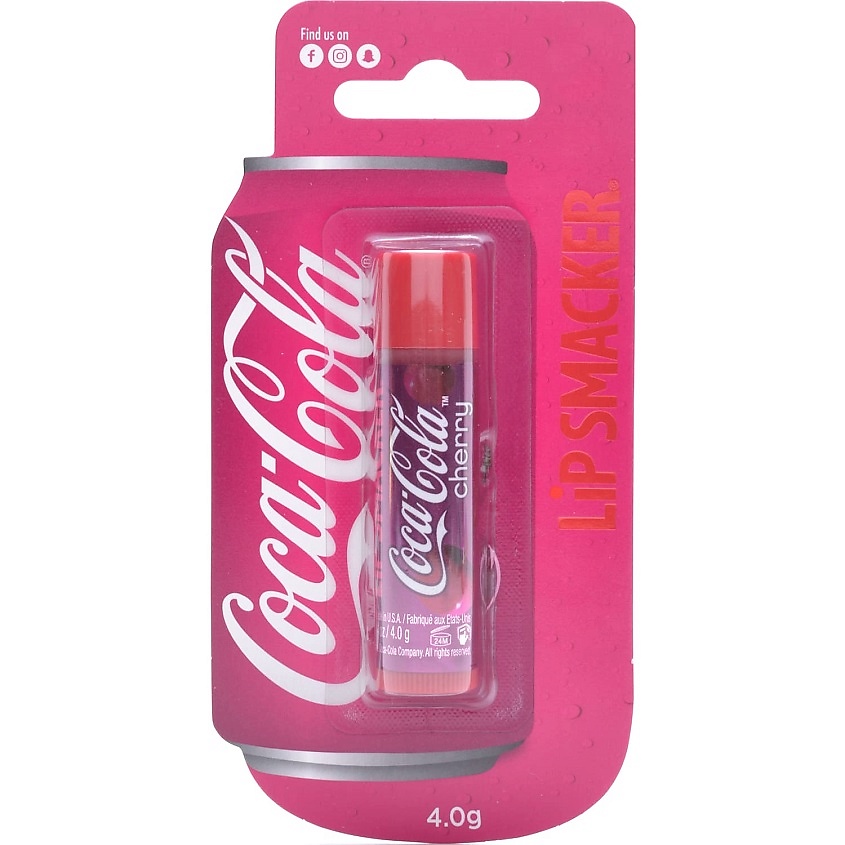 LIP SMACKER Бальзам для губ с ароматом Coca-Cola Cherry – фото 2