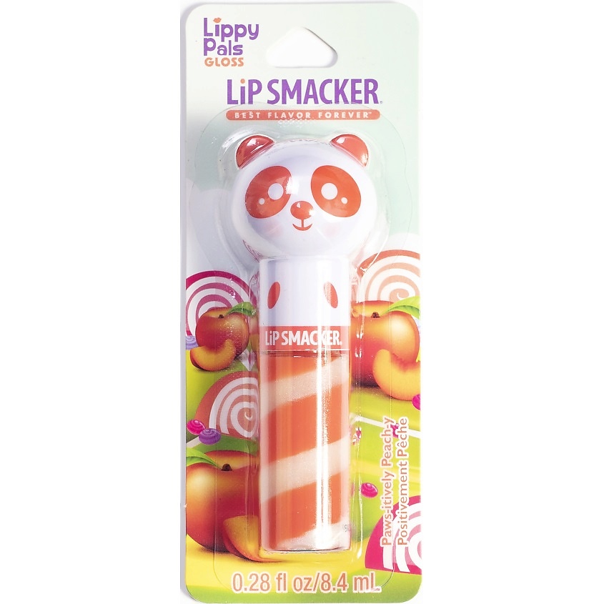 LIP SMACKER Блеск для губ Панда с ароматом персик – фото 1