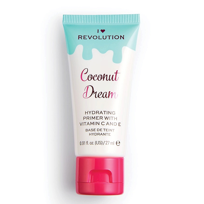 I HEART REVOLUTION Праймер увлажняющий Coconut Dream Hydrating Primer With Vitamin C And E – фото 2