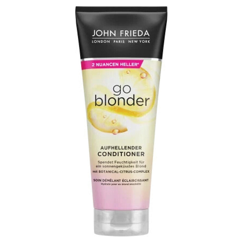JOHN FRIEDA Кондиционер для светлых волос Sheer Blonde Go Blonder Aufhellend, 250 мл – фото 1