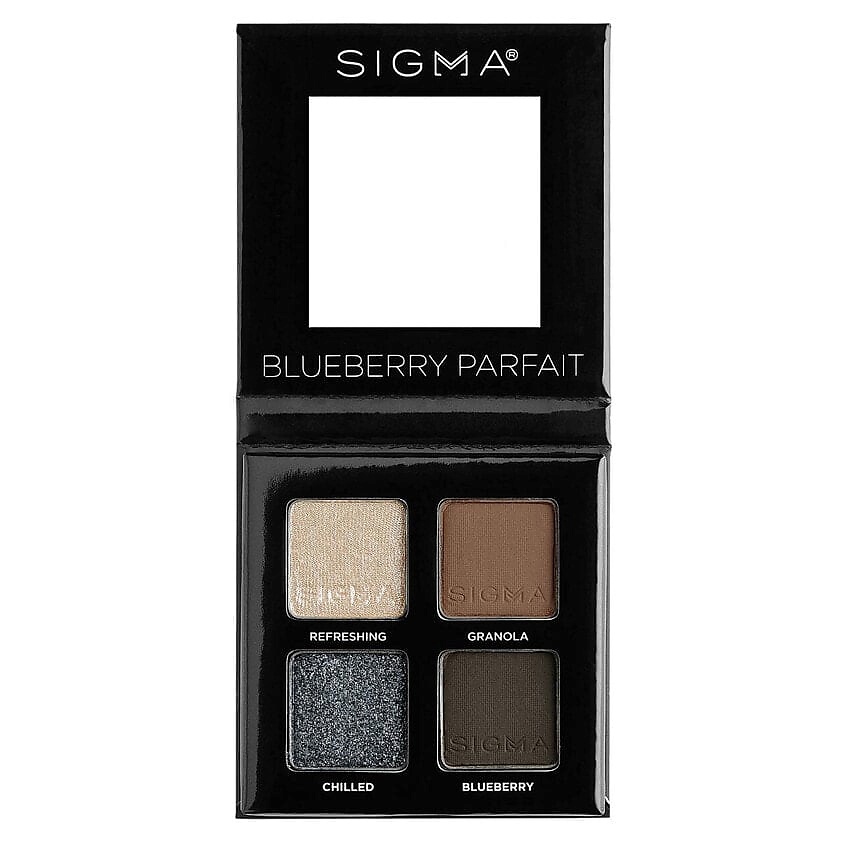 SIGMA BEAUTY Тени для век Eyeshadow Quad, Blueberry Parfait – фото 1