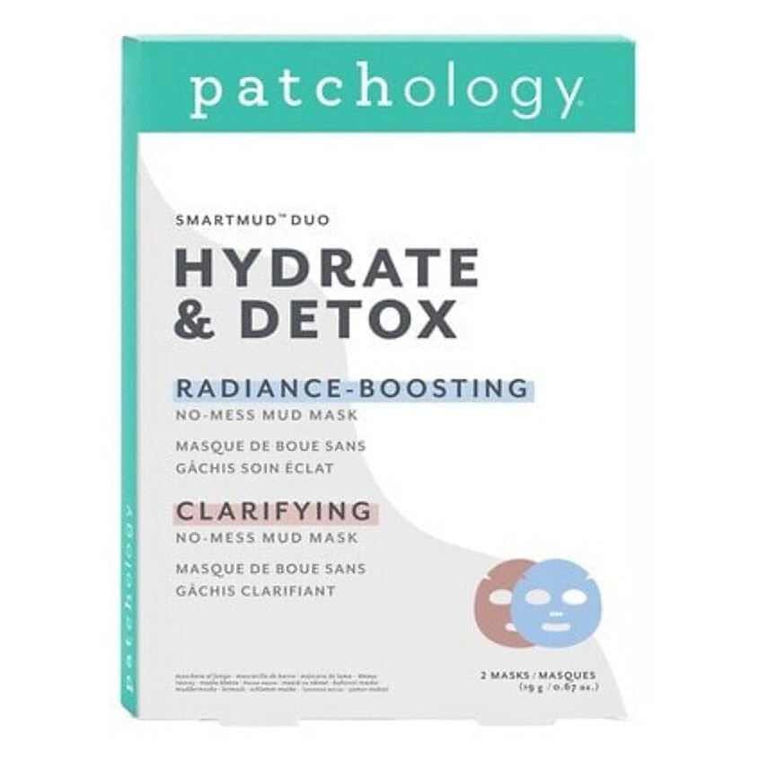 PATCHOLOGY Маски для лица Smart Mud Duo Detox + Hydrate – фото 1